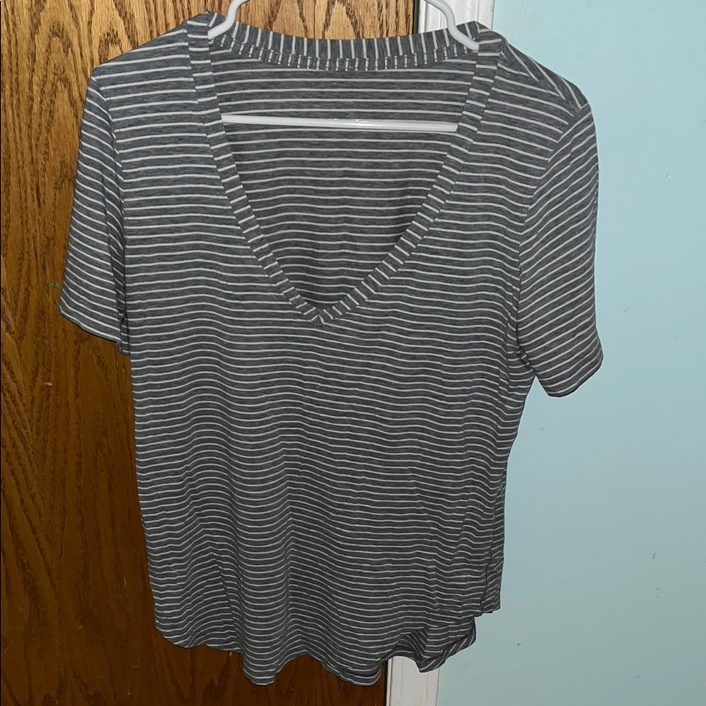 Striped V-Neck Women's Top Lululemon